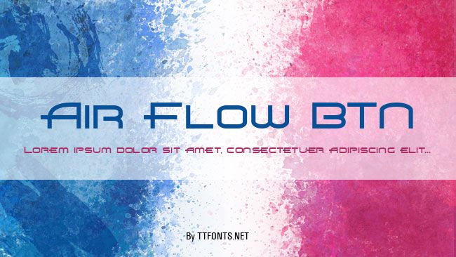 Air Flow BTN example