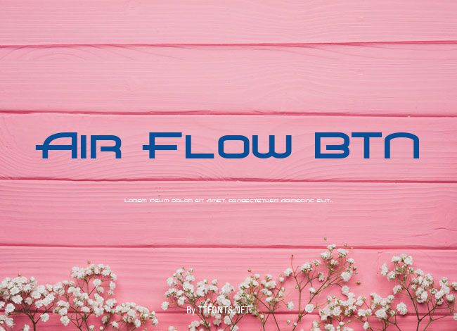 Air Flow BTN example