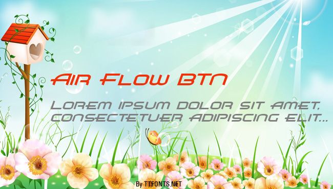 Air Flow BTN example