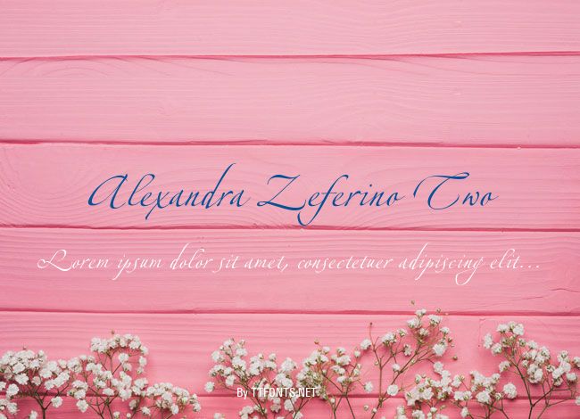 Alexandra Zeferino Two example