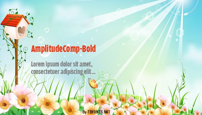 AmplitudeComp-Bold example