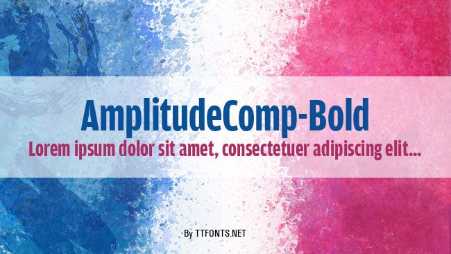 AmplitudeComp-Bold example