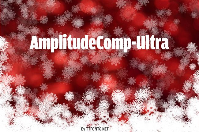 AmplitudeComp-Ultra example