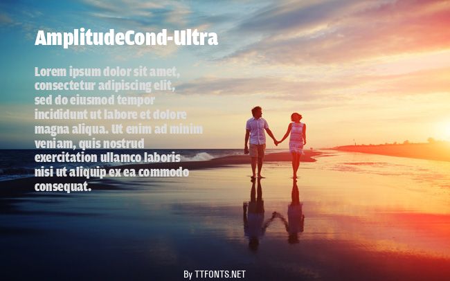 AmplitudeCond-Ultra example