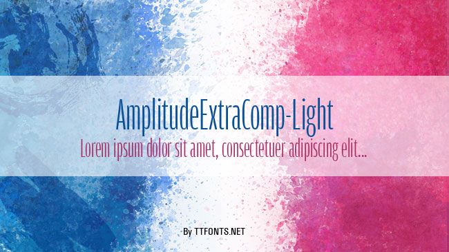 AmplitudeExtraComp-Light example
