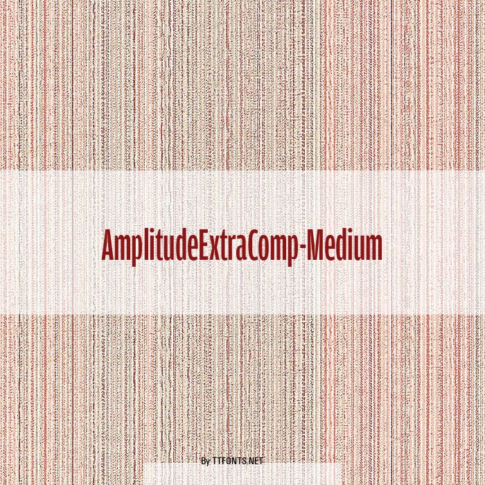AmplitudeExtraComp-Medium example
