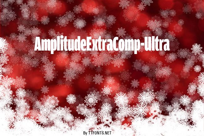 AmplitudeExtraComp-Ultra example