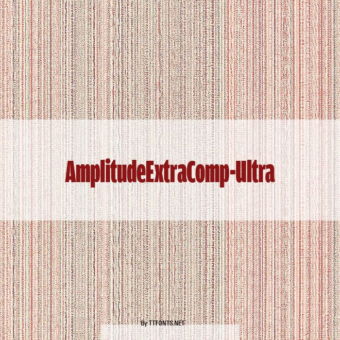 AmplitudeExtraComp-Ultra example