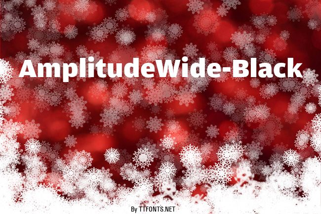 AmplitudeWide-Black example