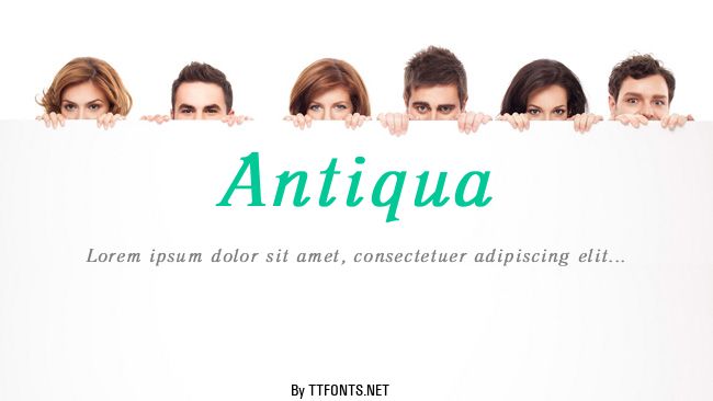 Antiqua example