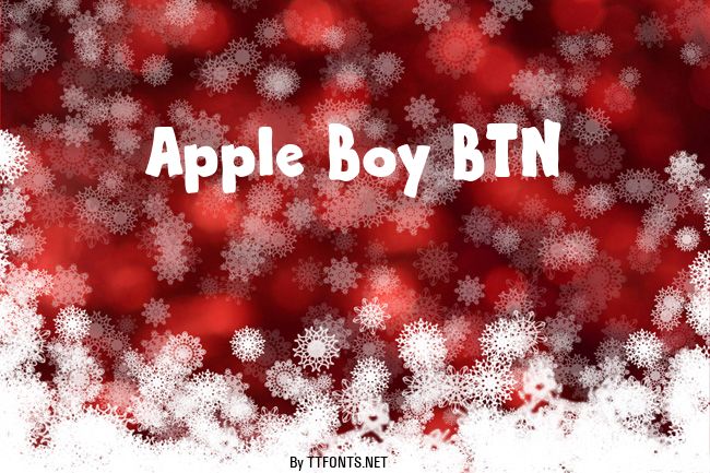 Apple Boy BTN example