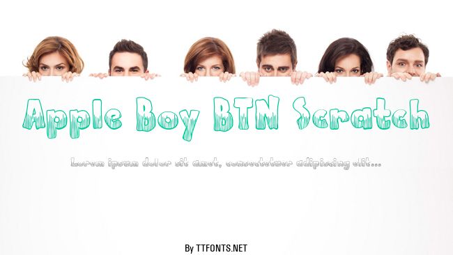 Apple Boy BTN Scratch example