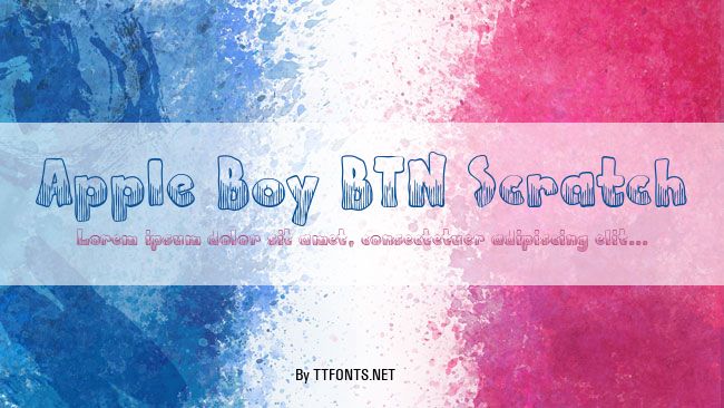 Apple Boy BTN Scratch example