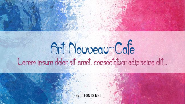 Art Nouveau-Cafe example