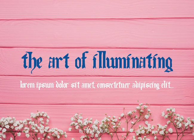 The Art of Illuminating example