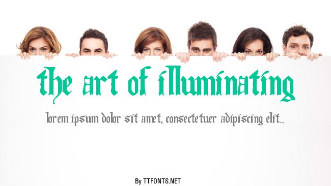 The Art of Illuminating example