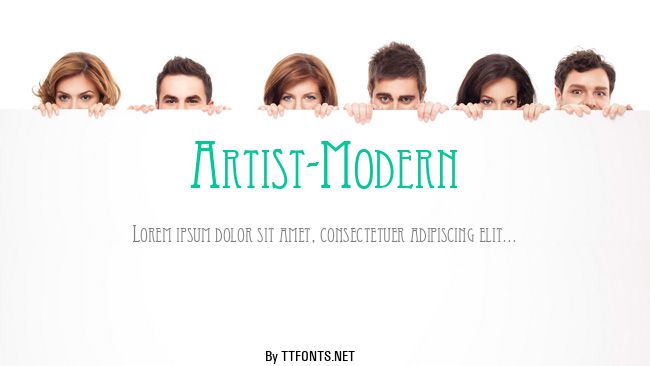 Artist-Modern example