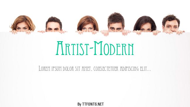 Artist-Modern example