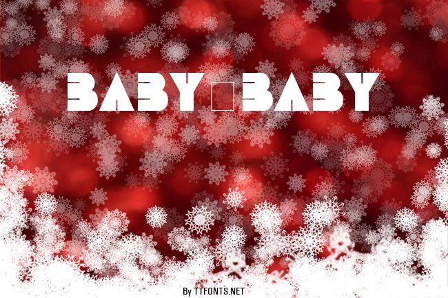 Baby-baby example