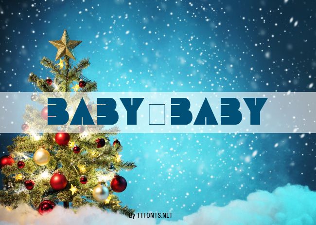 Baby-baby example