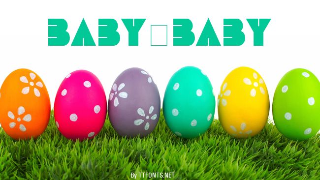 Baby-baby example