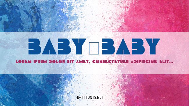 Baby-baby example