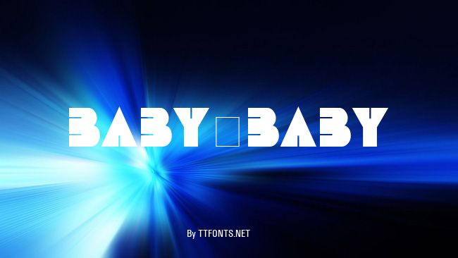 Baby-baby example