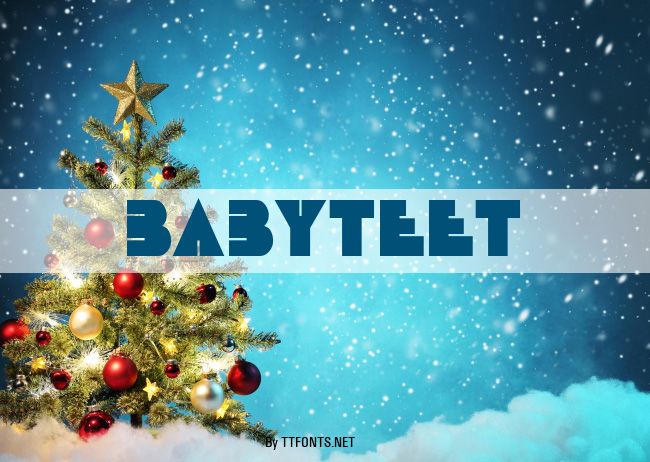 BABYTEET example