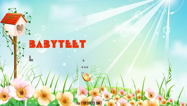 BABYTEET example