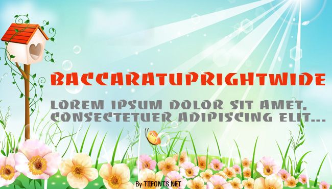 BaccaratUprightWide example