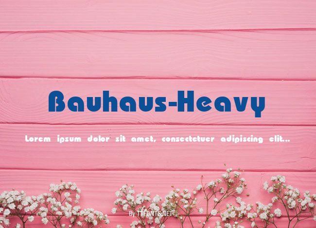 Bauhaus-Heavy example