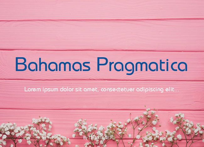 Bahamas Pragmatica example