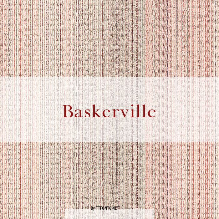 Baskerville example