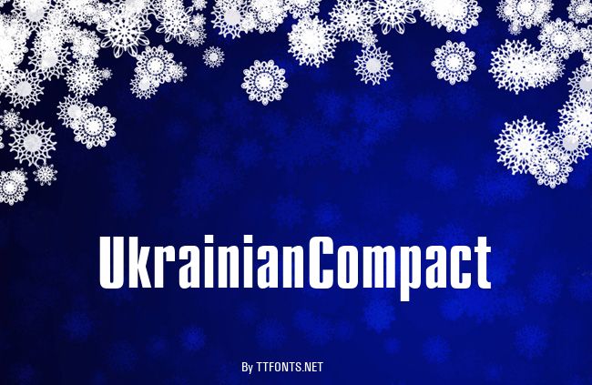 UkrainianCompact example