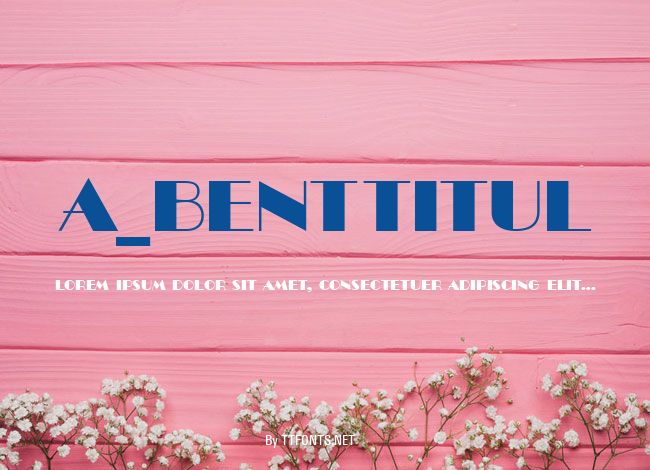 a_BentTitul example