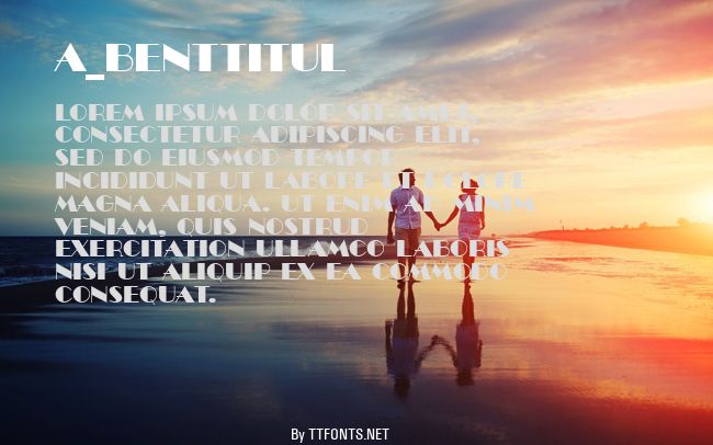 a_BentTitul example