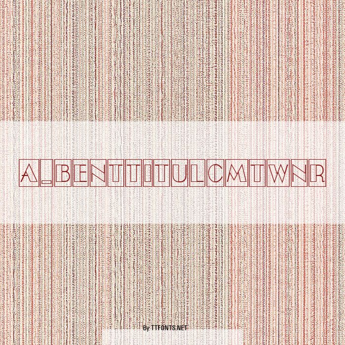 a_BentTitulCmTwNr example