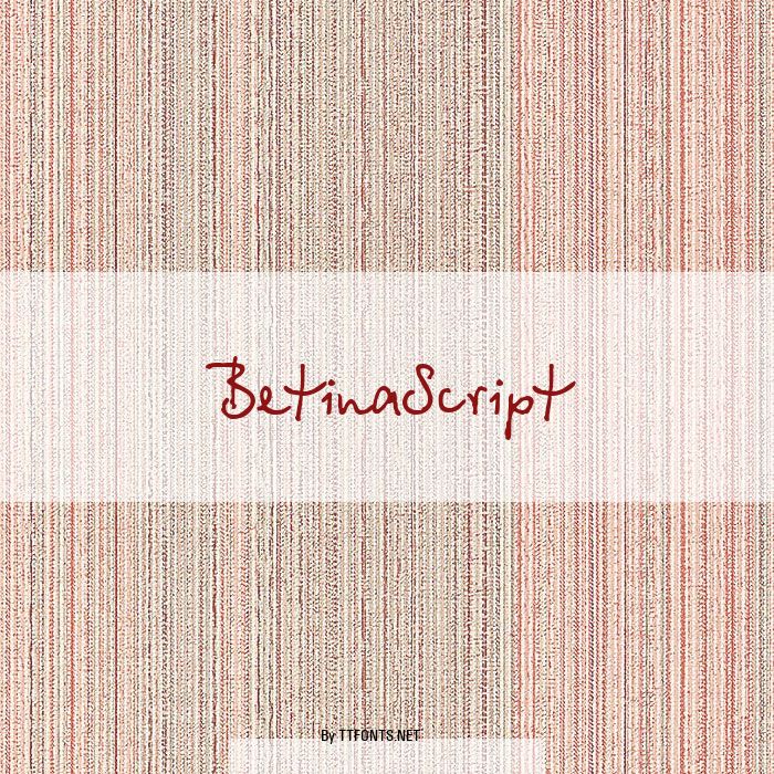 BetinaScript example