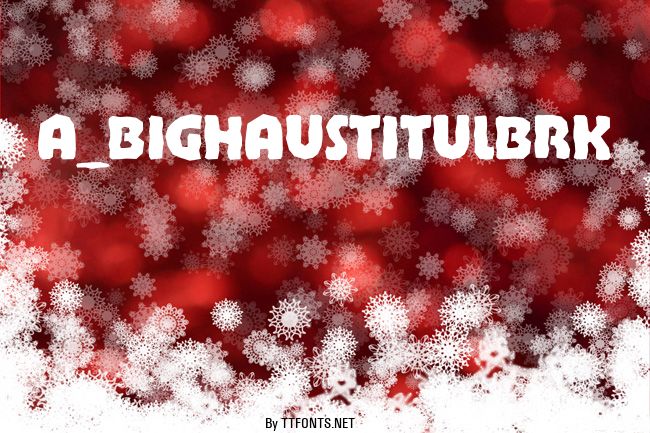 a_BighausTitulBrk example