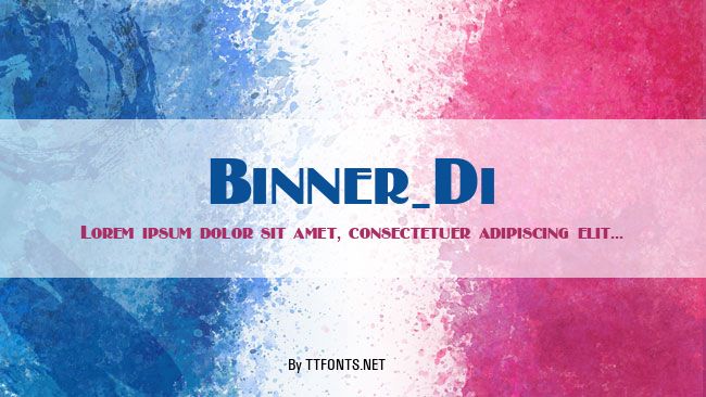 Binner_Di example