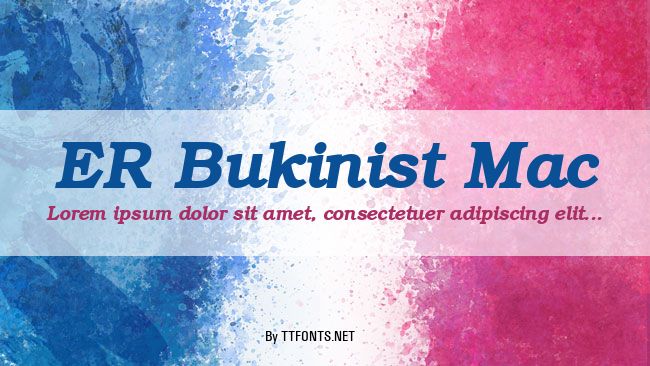 ER Bukinist Mac example