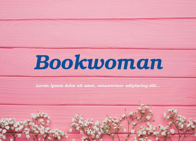 Bookwoman example