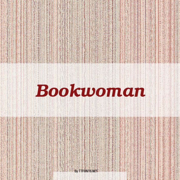 Bookwoman example