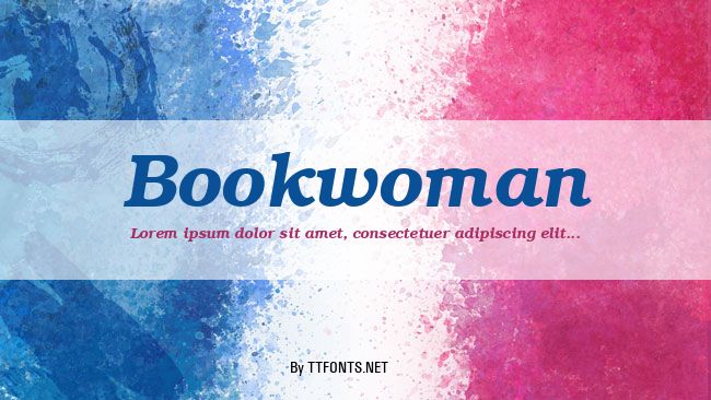 Bookwoman example