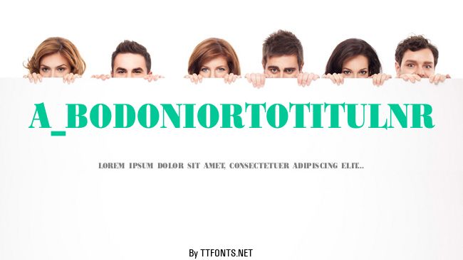a_BodoniOrtoTitulNr example