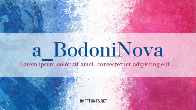 a_BodoniNova example