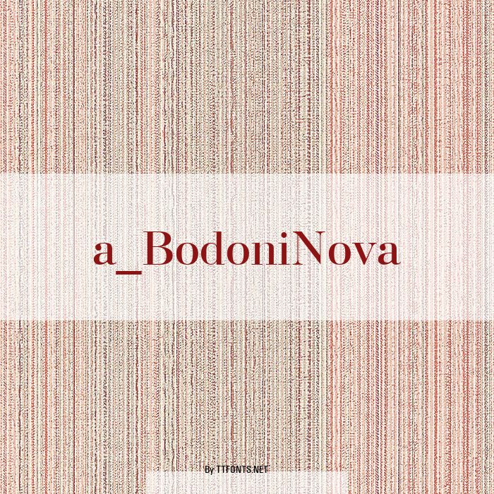 a_BodoniNova example