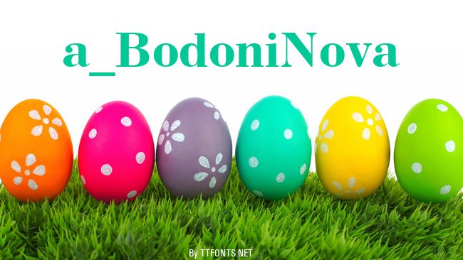 a_BodoniNova example