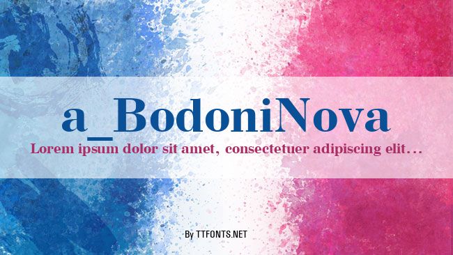 a_BodoniNova example