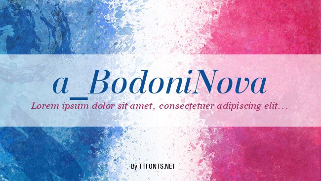 a_BodoniNova example